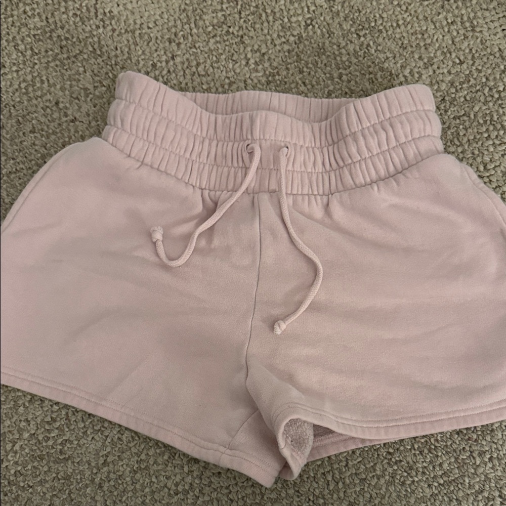 Wild Fable Light Pink High Waist Shorts